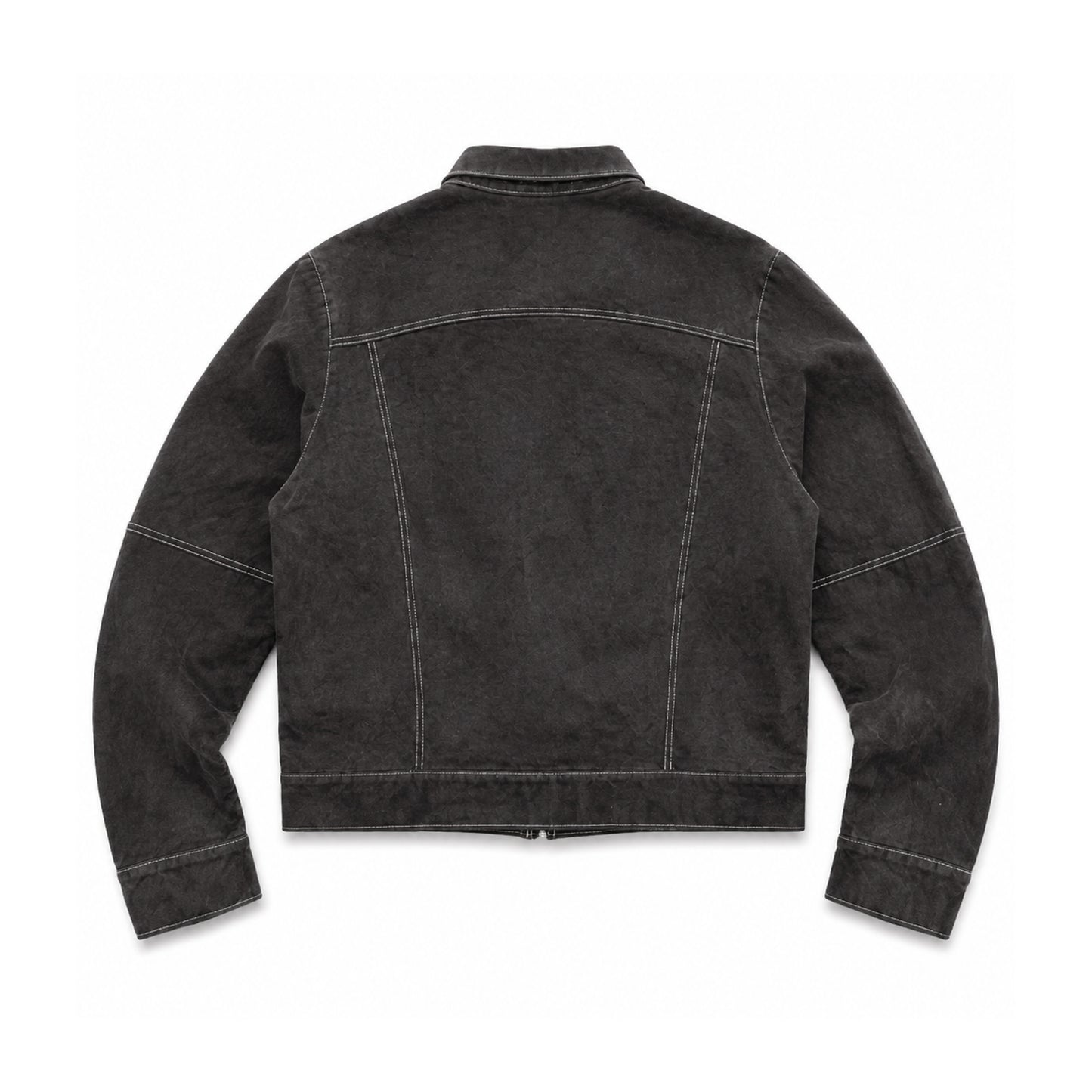 Chaqueta Gris Marina con Bolsillo Interior