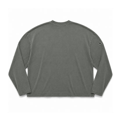 Camiseta de Manga Larga con Broches Metálicos