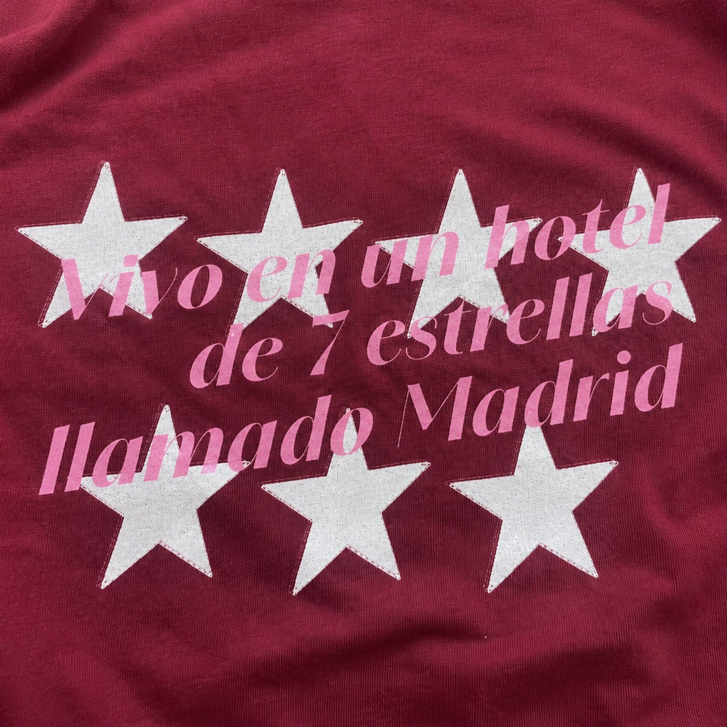 Camiseta Cropped con Acabado Sunfade y Detalles Desgastados