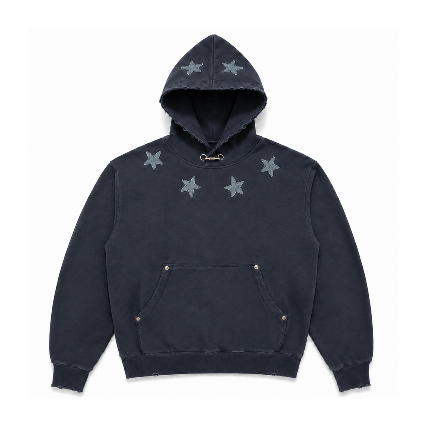 Sudadera con Patchwork de Estrellas