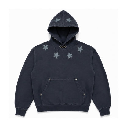 Sudadera con Patchwork de Estrellas