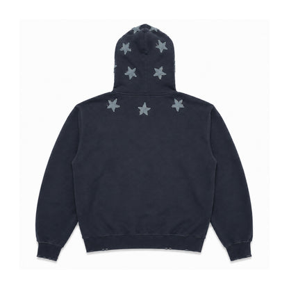 Sudadera con Patchwork de Estrellas
